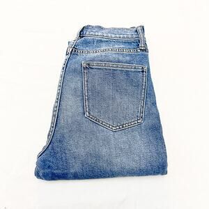 Hatch Maternity Medium Wash Straight Leg Denim Jeans Size 27